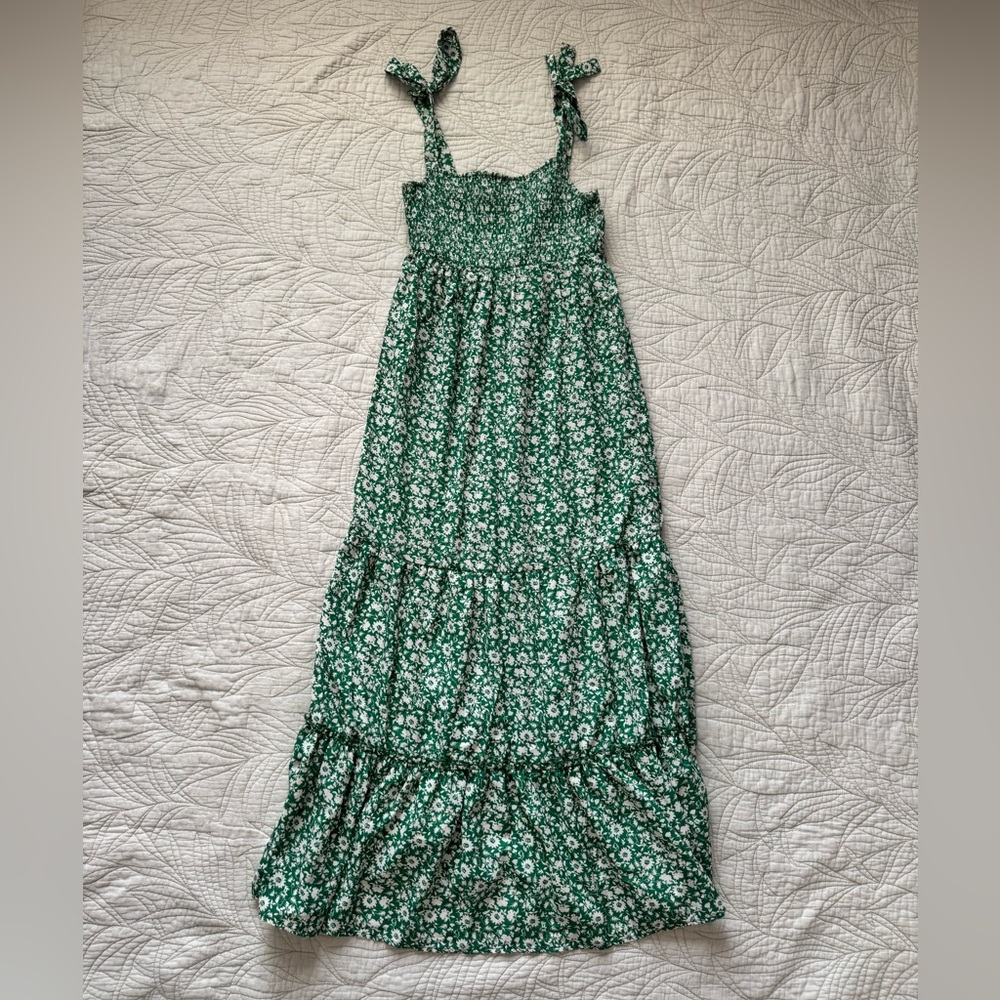 Liberty Love Green Floral Dress